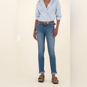 Kut from the Kloth Blue Straight Leg Jeans